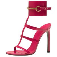 Gucci Sandals Leather in Pink