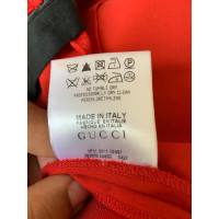 Gucci Trousers Wool in Red