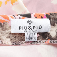 Piu & Piu Silk dress with pattern