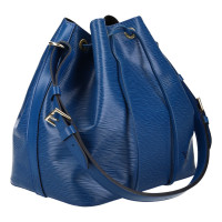 Louis Vuitton Sac Noé Leer in Blauw