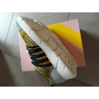 Msgm Trainers Cotton in Yellow