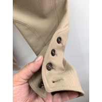 Prada Trousers Wool in Beige