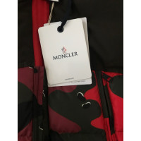 Moncler Jacket/Coat Silk in Red