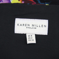 Karen Millen Abito in seta con motivo