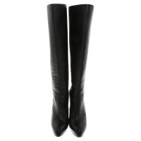 Bottega Veneta Leather Boots in Black