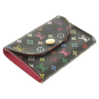 Louis Vuitton Porte-monnaie en Monogram Multicolore Canvas Noir