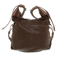 Henry Beguelin Shopper en Cuir en Marron