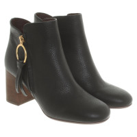 See By Chloé Black ankle boots