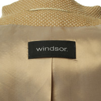 Windsor Blazer con reticolo beige Web