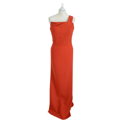 Roland Mouret Dress Wool in Red