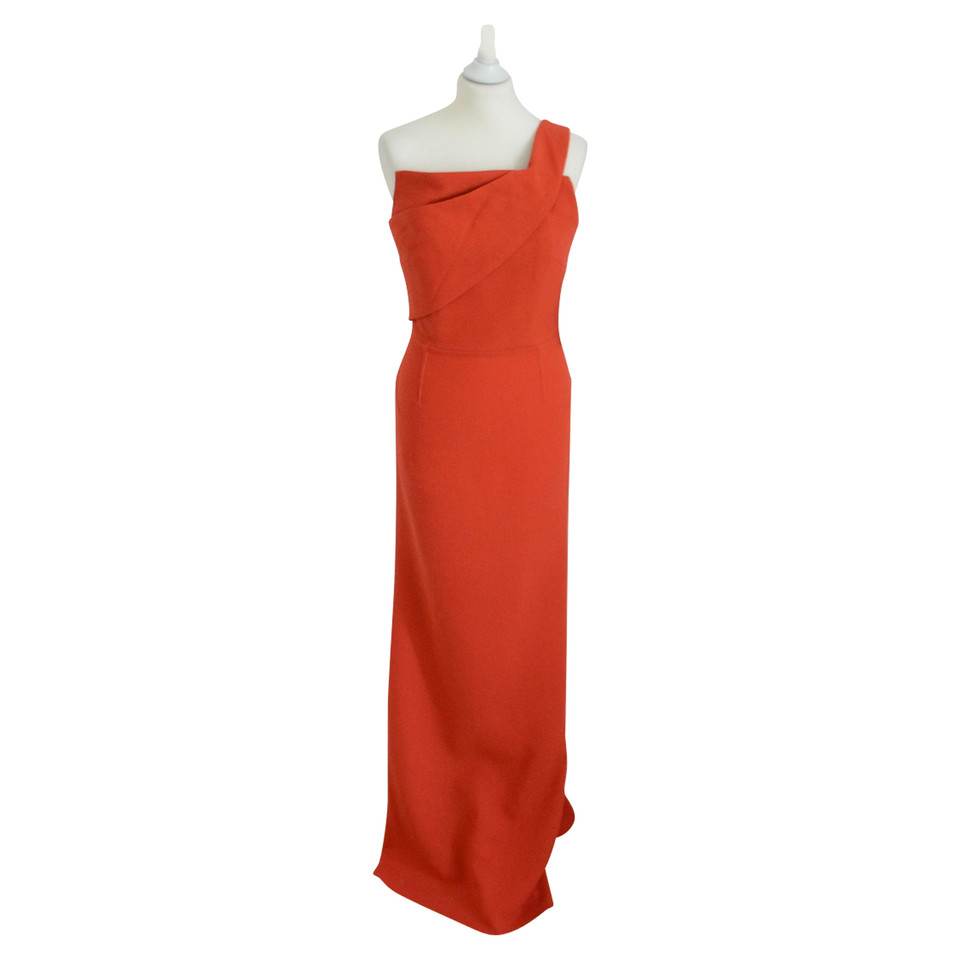Roland Mouret Kleid aus Wolle in Rot