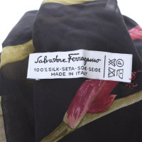 Salvatore Ferragamo Seidenschal mit floralem Print