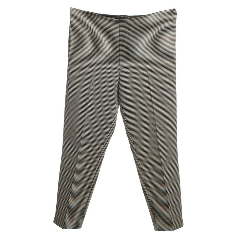 Ralph Lauren Hose mit Hahnentritt-Muster