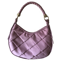 Yves Saint Laurent Clutch Bag Silk in Pink