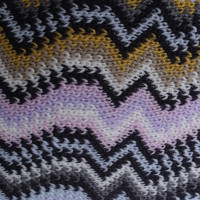 Missoni Sjaal met zigzag patroon