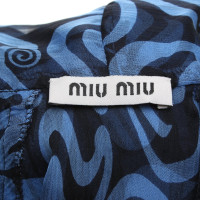 Miu Miu Blouse gemaakt van chiffon