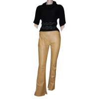 Escada leather pants