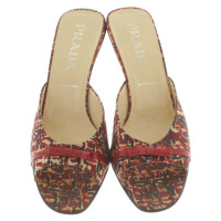 Prada Sandals with pattern