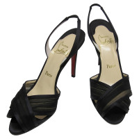 Christian Louboutin Sandaletten in Schwarz