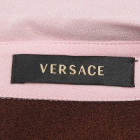 Versace Seidenbluse mit Muster
