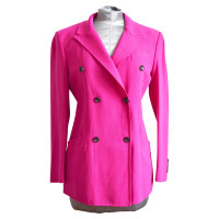 Mcm Jacket/Coat Wool in Pink