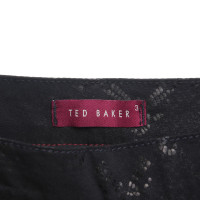 Ted Baker trousers in black with print