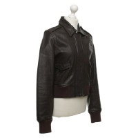 Polo Ralph Lauren Leren jas in biker-stijl