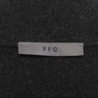 Ffc Cappotto in lana grigio scuro