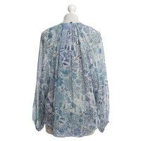 Isabel Marant Zijden blouse met bloemenprint