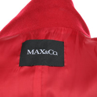 Max & Co Jacke/Mantel aus Wolle in Rot