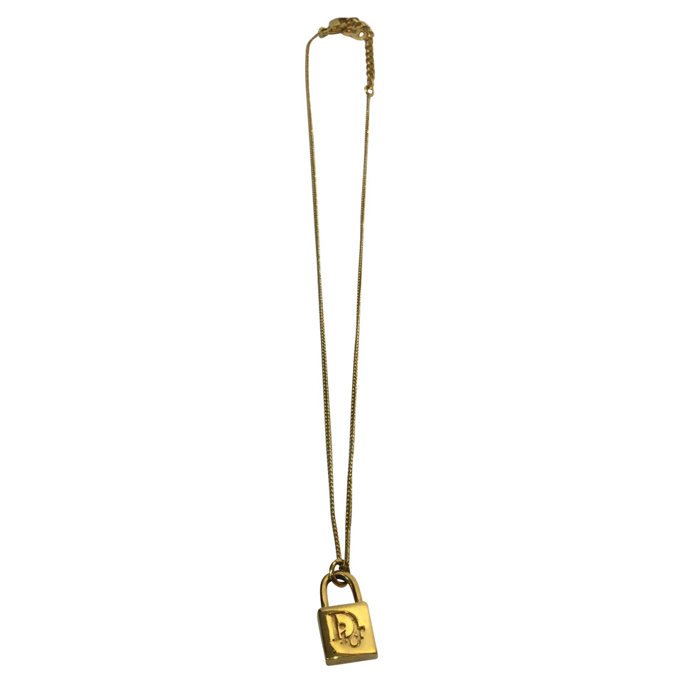 Christian Dior Collana in Placcato oro in Oro