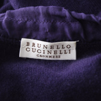 Brunello Cucinelli Kasjmier vest in paars