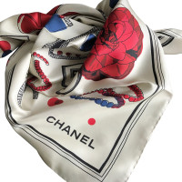 Chanel Sciarpa di seta con stampa