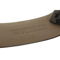 Andere Marke Boucheron - Uhr mit Lacklederarmband