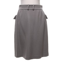 Agnona skirt in stone gray