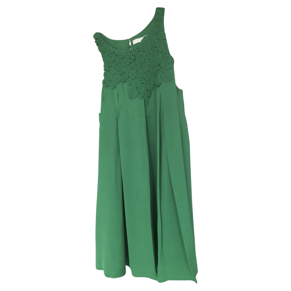 3.1 Phillip Lim Robe en Soie en Vert