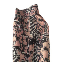 See By Chloé Silk blouse in pink/black/white