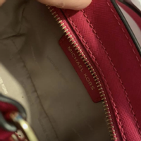Michael Kors Shoulder bag Leather in Fuchsia