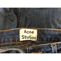 Acne Jeans in Cotone in Blu