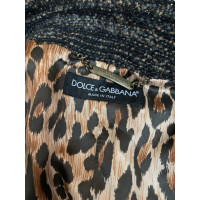Dolce & Gabbana Giacca/Cappotto in Pelle scamosciata in Marrone