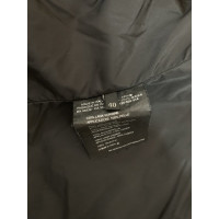 Prada Jacke/Mantel aus Wolle in Schwarz
