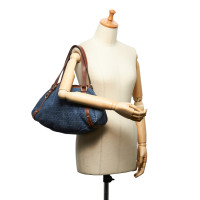 Gucci Tote Bag aus Jeansstoff in Blau