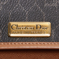 Christian Dior Shoulder bag Canvas in Black