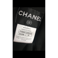 Chanel Vestito in Pelle in Nero