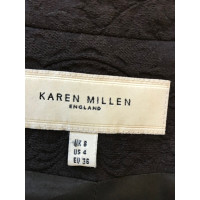Karen Millen Blazer Wol in Bruin