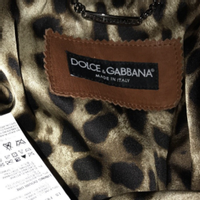 Dolce & Gabbana Jas/Mantel Leer
