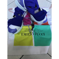 Emilio Pucci Chaussures de sport en Cuir en Violet