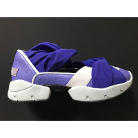 Emilio Pucci Sneakers aus Leder in Violett