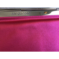 Sergio Rossi Clutch Bag Silk in Pink