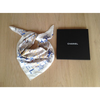 Chanel Sjaal Zijde in Crème